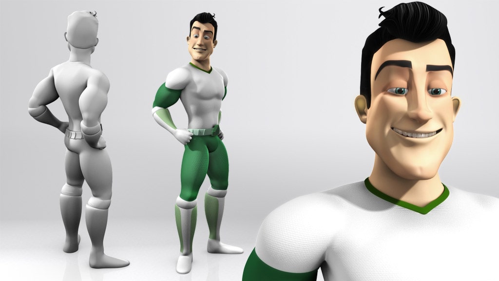 3D Character Animation- Spacecity Productions